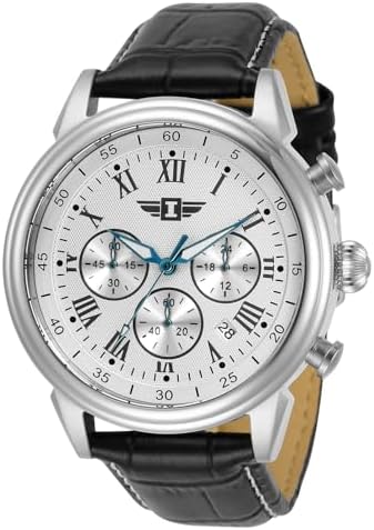 I by Invicta Mens 90242 001 Chronograph Black Dial