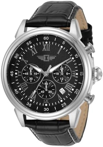 I by Invicta Mens 90242 001 Chronograph Black Dial