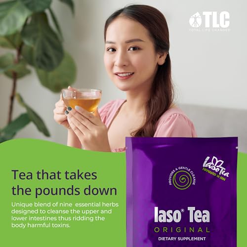 Iaso Brewed Tea  Original    TLC Cleansing Tea & Refreshing Drink Formula for Balanced Lifestyle   10 Convenient Sachets  5 Packs 