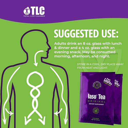 Iaso Brewed Tea  Original    TLC Cleansing Tea & Refreshing Drink Formula for Balanced Lifestyle   10 Convenient Sachets  5 Packs 