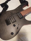 Ibanez Electric Guitar RG6003FM Transparent Gray woodgrain front Redwood back