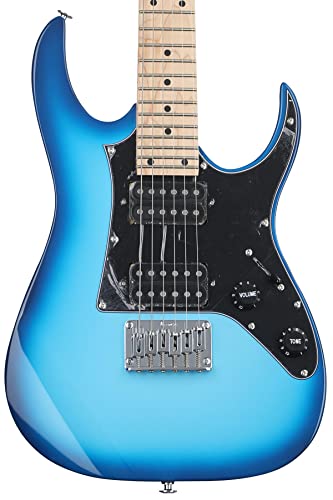 Ibanez GIO RG miKro 6 String Electric Guitar   Blue Burst