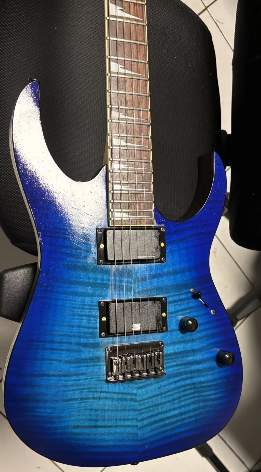 Ibanez RG Custom   RG6003FM Body with RG 3EX 1 Neck And Upgraded Components
