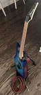 Ibanez   RG6003FM Electric Guitar Flat Sapphire Blue w/Stand & Cord