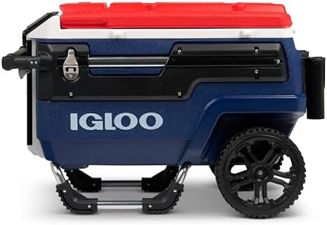 Igloo Trailmate Journey 70Qt Wheeled Cooler   Insulated Hard Shell Ice Chest
