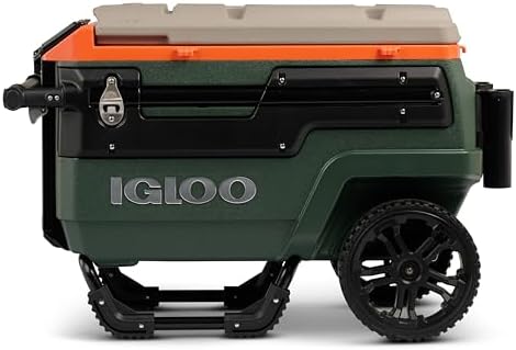 Igloo Trailmate Journey 70Qt Wheeled Cooler   Insulated Hard Shell Ice Chest
