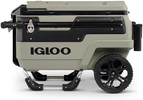 Igloo Trailmate Journey 70Qt Wheeled Cooler   Insulated Hard Shell Ice Chest