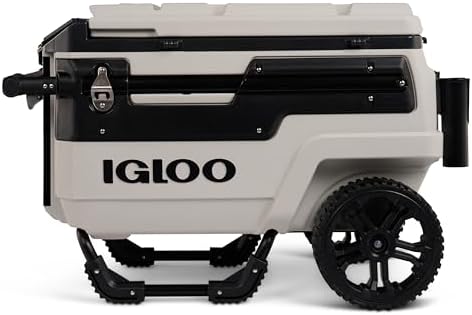 Igloo Trailmate Journey 70Qt Wheeled Cooler   Insulated Hard Shell Ice Chest