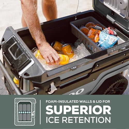 Igloo Trailmate Journey 70Qt Wheeled Cooler   Insulated Hard Shell Ice Chest