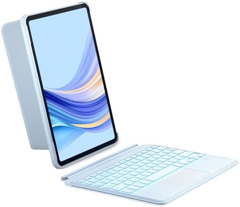 Inateck for iPad Pro 11 inch 1st/2nd/3rd/4th Generation   Air 11 M3/M2  Air 6 M3/M2 / 5/4 10 9 inch  2022/2020   Detachable iPad Keyboard Case with 7 Color Backlight and Touchpad  KB04111 Purple