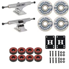 Ejes de patineta independientes Reynolds Hollow con ruedas Spitfire, Abec 5 Bear
