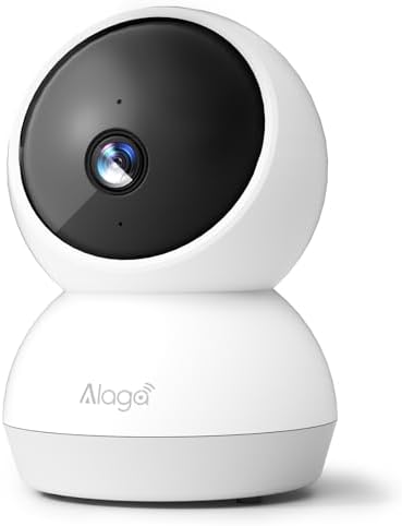 Indoor Camera  3K HD Indoor Security Camera  360  Pan/Tilt Pet Camera  2 Way Audio  Siren  Night Vision  Baby/Pet Monitor with Phone App 2 4G and 5G WiFi  Compatible Alexa and Google Assistant