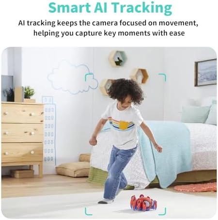 Indoor Camera  3K HD Indoor Security Camera  360  Pan/Tilt Pet Camera  2 Way Audio  Siren  Night Vision  Baby/Pet Monitor with Phone App 2 4G and 5G WiFi  Compatible Alexa and Google Assistant