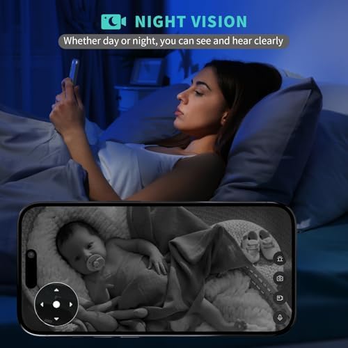 Indoor Camera  3K HD Indoor Security Camera  360  Pan/Tilt Pet Camera  2 Way Audio  Siren  Night Vision  Baby/Pet Monitor with Phone App 2 4G and 5G WiFi  Compatible Alexa and Google Assistant
