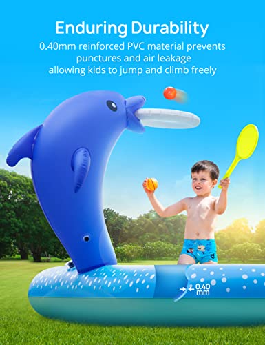 Inflatable Swimming Pool  Kiddie Pool Inflatable  95x75x40 
