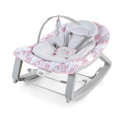 Ingenuity Keep Cozy 3 in 1 Grow with Me Vibrating Baby Bouncer  Seat & Infant to Toddler Rocker  Vibrations &  Toy Bar  0 30 Months Up to 40 lbs  Weaver 
