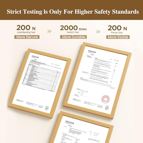 InnoTruth 29 5 40 75 Baby Gate for Stairs  30 Tall Dog Gates for Doorways & Hallways  Safety Gate for Kids & Pets  Pressure Mounted Walk Through with Dual Lock & 2 Way Swing  White