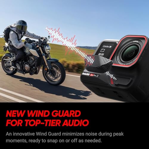 Insta360 Ace Pro 2 Dual Battery Xplorer Bundle   8K Waterproof Action Camera Co Engineered with Leica  Flagship 1/1 3 Sensor  8K30fps  4K60fps  2 5 Flip Screen  AI Noise Reduction
