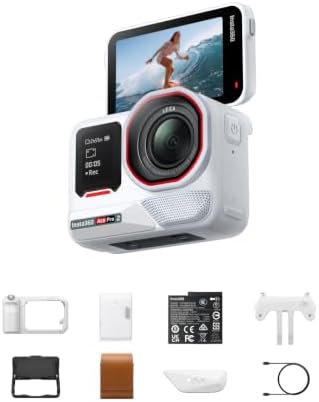 Insta360 Ace Pro 2 Dual Battery Bundle   8K Waterproof Action Camera Co Engineered with Leica  1/1 3 Sensor  Dual AI Chip  Leading Low Light  Superior Audio