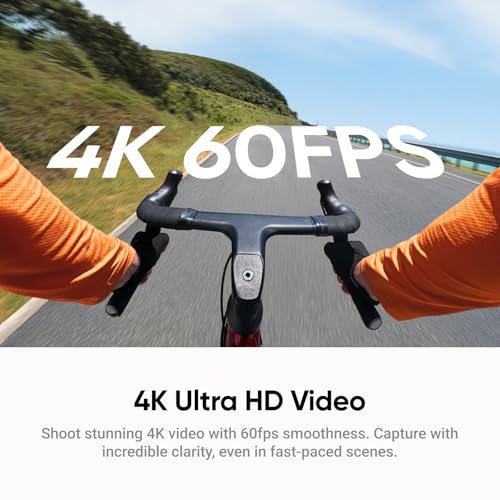 Insta360 GO Ultra Standard Bundle Midnight Black   Tiny Hands Free 4K Cam  Lightweight & Portable  Low Light Excellence  Mount Anywhere  FlowState Stabilization  200 Min Battery Life