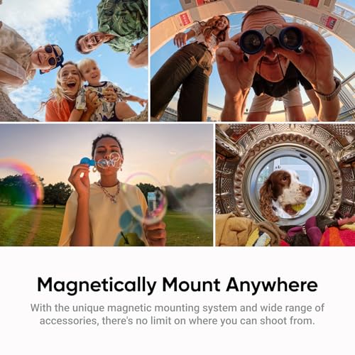 Insta360 GO Ultra Standard Bundle Midnight Black   Tiny Hands Free 4K Cam  Lightweight & Portable  Low Light Excellence  Mount Anywhere  FlowState Stabilization  200 Min Battery Life