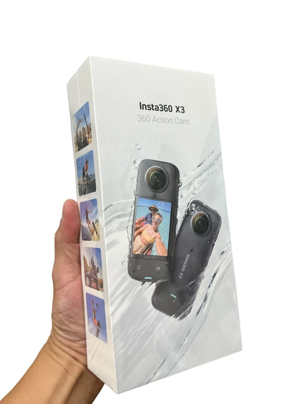 Insta360 X3 360 Action Camera with 5 7K 360 Active HDR Video  4K  Sealed