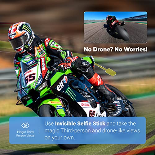 Insta360 X3 Waterproof 360 Action Camera  1/2 48MP Sensor  5 7K 360 Active HDR Video 72MP 360 Photo  4K Single Lens  60fps Me Mode  Stabilization  2 29 Touchscreen  AI Editing  Live Stream  Renewed 