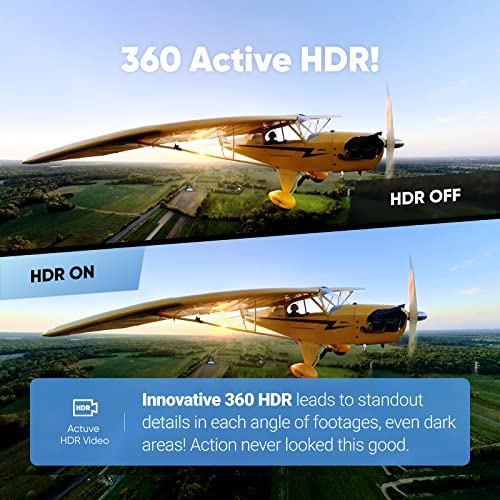 Insta360 X3 Waterproof 360 Action Camera  1/2 48MP Sensor  5 7K 360 Active HDR Video 72MP 360 Photo  4K Single Lens  60fps Me Mode  Stabilization  2 29 Touchscreen  AI Editing  Live Stream  Renewed 