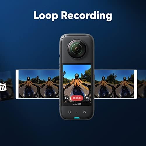 Insta360 X3   Waterproof 360 Action Camera with 1/2 48MP Sensors  5 7K 360 Active HDR Video  72MP 360 Photo  4K Single Lens  60fps Me Mode  Stabilization  2 29 Touchscreen  AI Editing  Live Stream