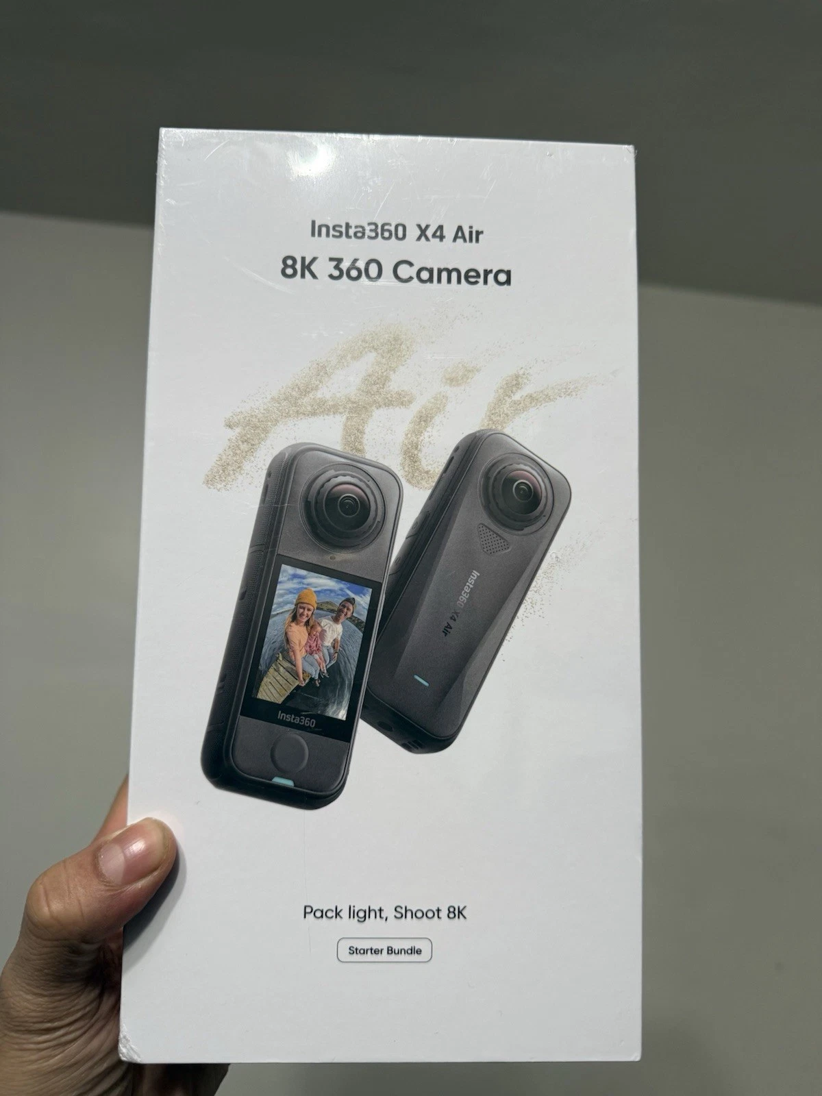 Insta360 X4 Air 8K Action Camera  Starter Bundle  Black BRAND NEW