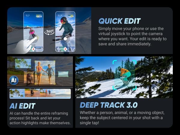 Insta360 X4 Basic Bundle 8K Waterproof 360 Action Camera with 1/2 48MP Sensors  8K 360 HDR Video  72MP 360 Photo  4K Single Lens  Bundle Includes Selfie Stick  Lens Cap  256GB 