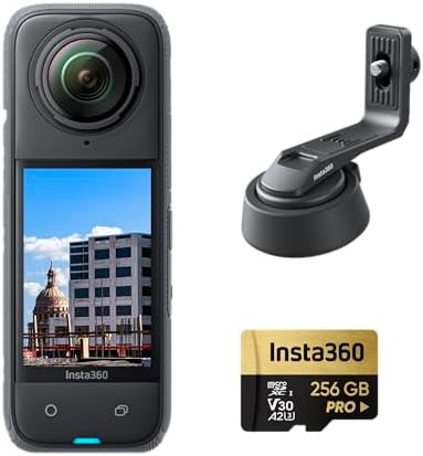 Insta360 X4 Construction Bundle   360  Camera  8K30fps HDR Video  72MP Photo  11K Timelapses  Supports DroneDeploy  OpenSpace  Cupix  Oculo  WhiteHelmet  Reconstruct  SoftRoid  PlanRadar & More