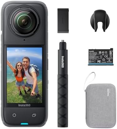 Insta360 X4 Construction Bundle   360  Camera  8K30fps HDR Video  72MP Photo  11K Timelapses  Supports DroneDeploy  OpenSpace  Cupix  Oculo  WhiteHelmet  Reconstruct  SoftRoid  PlanRadar & More