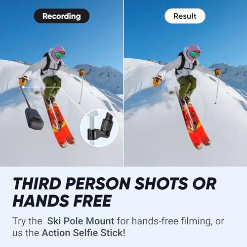 Insta360 Paquete estándar X4: cámara de acción impermeable 8K 360, video gran angular 4K, efecto selfie stick invisible, protectores de lente extraíbles, duración de la batería de 135 minutos, edición