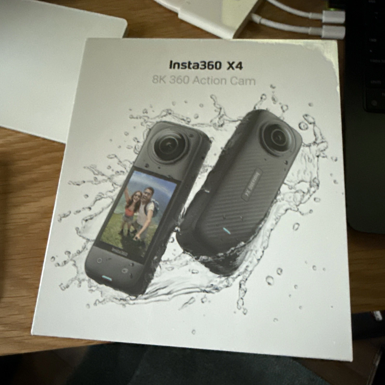 Insta360 X4 Standard Bundle  Waterproof  8k 360 Degree Action Camera  New/Sealed