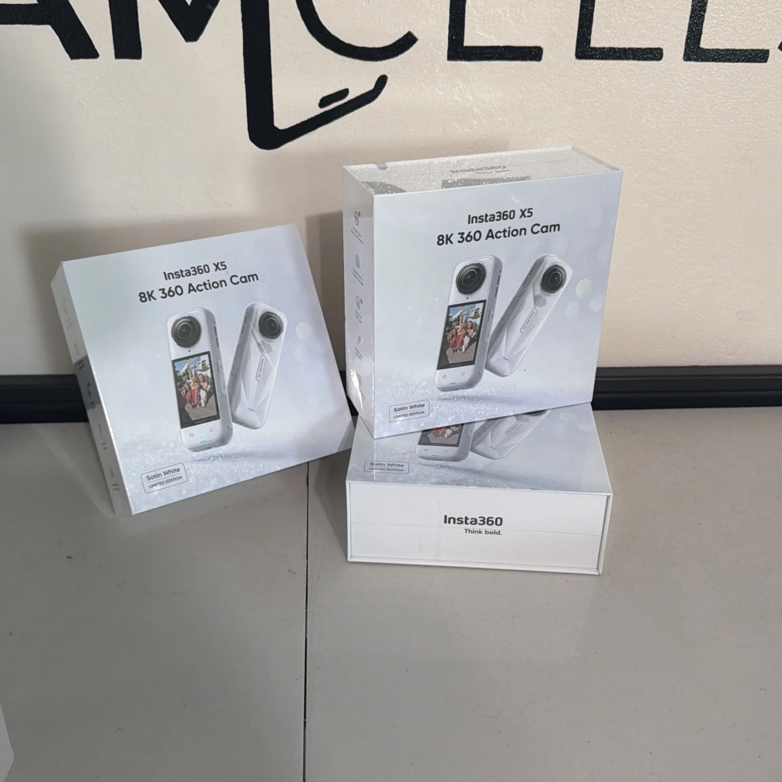 Insta360 X5 8K  72MP Dual/Single Lens Modes  360 Action Camera  NEW  FAST SHIP