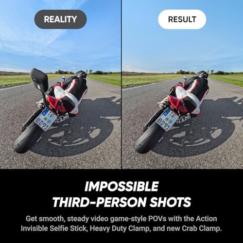 Insta360 X5 Essentials Bundle   Waterproof 8K 360  Action Camera  Leading Low Light  Invisible Selfie Stick Effect  Rugged and Replaceable Lens  3 Hour Battery  Built in Wind Guard  Stabilization