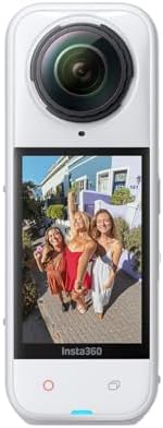 Insta360 X5 Essentials Bundle   Waterproof 8K 360  Action Camera  Leading Low Light  Invisible Selfie Stick Effect  Rugged and Replaceable Lens  3 Hour Battery  Built in Wind Guard  Stabilization