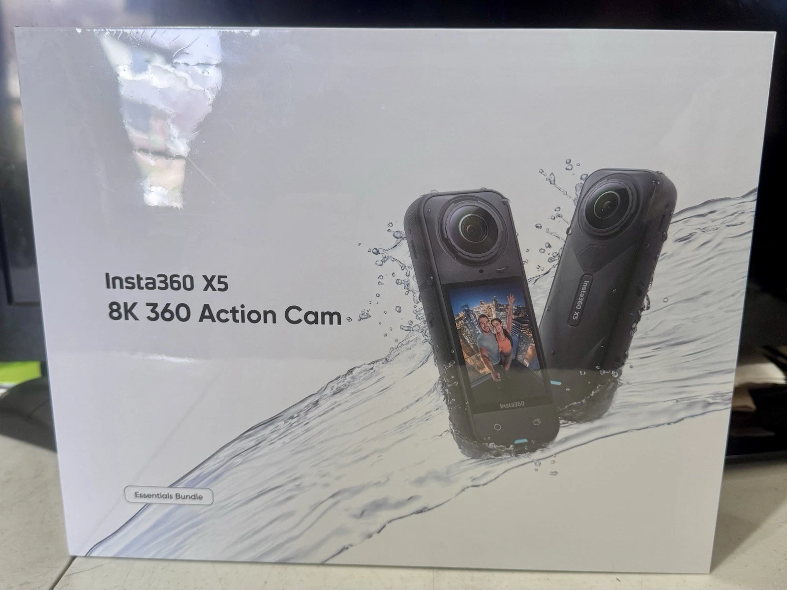 Insta360 X5 Essentials Bundle 8K Waterproof 360 Action Camera New Sealed L  K