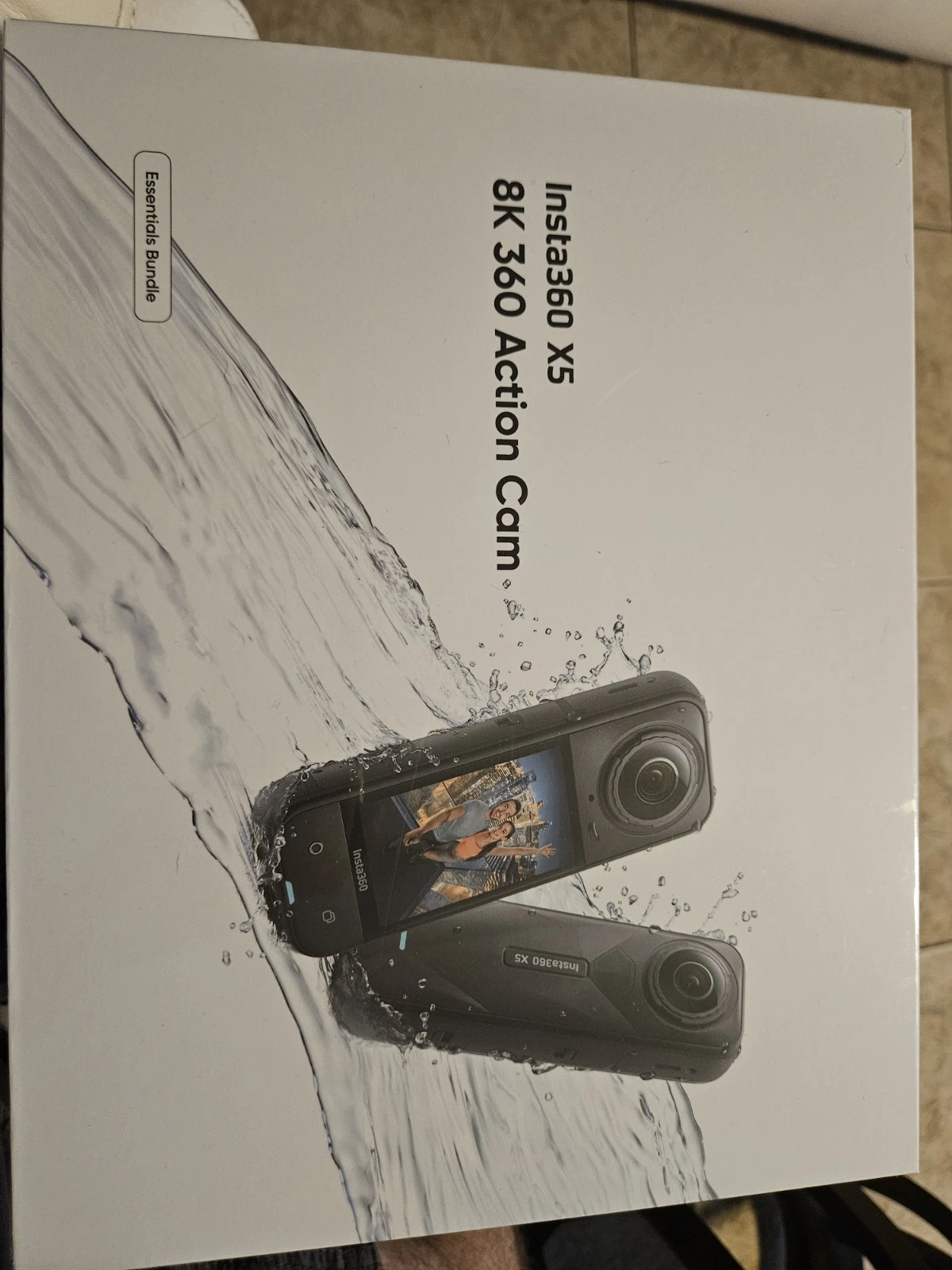 Insta360 X5 Essentials Bundle 8K Waterproof 360 Action Camera New Sealed