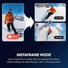 Insta360 X5 Get Set Bundle Waterproof 8K 360  Camera Leading Low Light Invisible