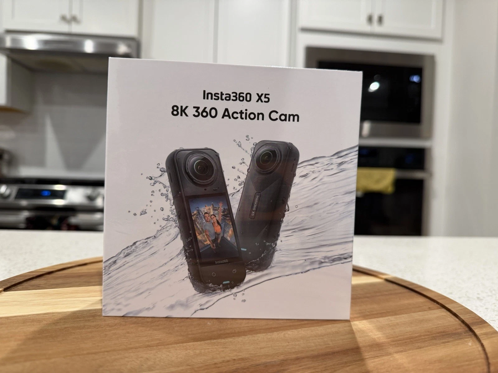 Cámara de acción Insta360 X5 resistente al agua, 8K, 360°, vídeo HDR, 72 MP ✅ Completamente nueva y sellada ✅