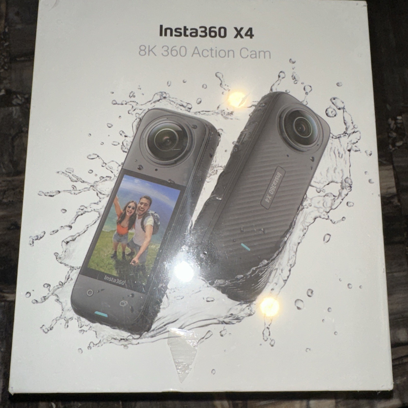 Insta360   X4 8K 360 Degree Action Camera   Black