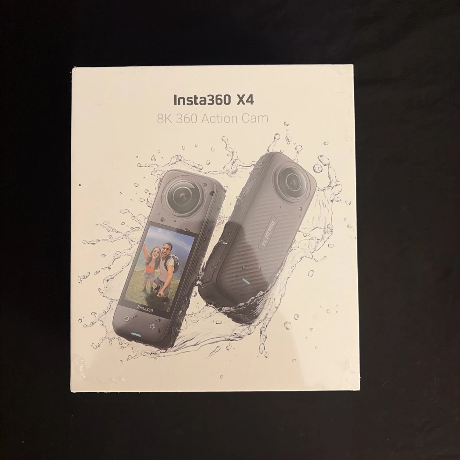 Insta360   X4 8K 360 Degree Action Camera   Black