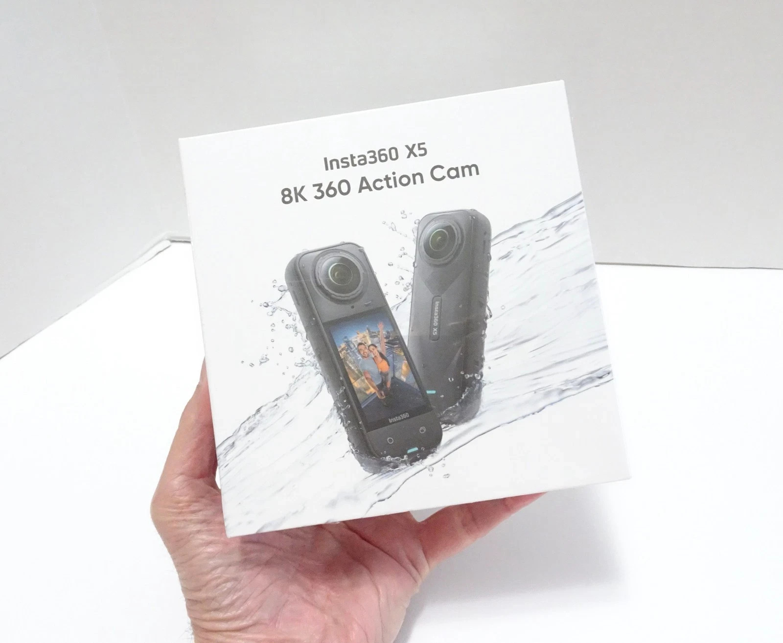 Insta360   X5 8K 360 Action Camera   Black New Sealed Free Shipping