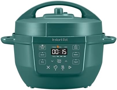 Instant Pot 6QT RIO 7 in 1 Multi Cooker  Pressure Cooker  Slow cook  Sauté  Steam  Rice Maker  Yogurt  & Warmer  Black  6 Quarts