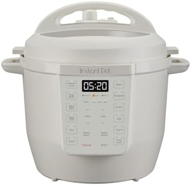 Instant Pot 6QT RIO 7 in 1 Multi Cooker  Pressure Cooker  Slow cook  Sauté  Steam  Rice Maker  Yogurt  & Warmer  Black  6 Quarts
