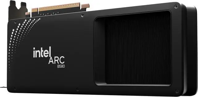 Intel Arc B580 12GB 192 Bit GDDR6 456Gb/s 20 XE Cores  20 Ray Tracking units  Up to 8K Resolution at 120Hz HDR  Intel ARC B580 Limited Edition Battlemage Graphics Card