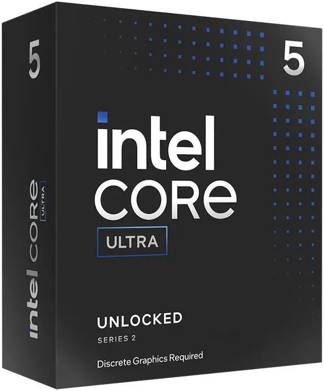 Intel Core Ultra 5 245KF   Core Ultra 5  Series 2  Arrow Lake 14 Core  6P 8E   LGA 1851  125W Desktop Processor   BX80768245KF