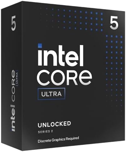 Intel Core Ultra 5 Desktop Processor 245KF   14 cores  6 P cores   8 E cores  up to 5 2 GHz